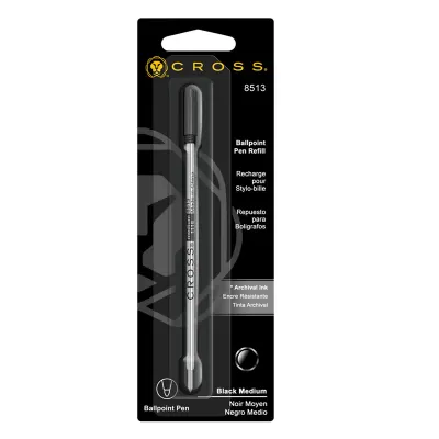 CROSS TÜKENMEZ KALEM  REFİLİ MEDIUM SİYAH 8513D