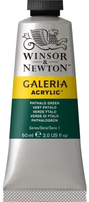 W&N AKRİLİK BOYA GALERIA 60 ML PHTHALO GREEN (BLUE SHADE) 522 WN-2120522