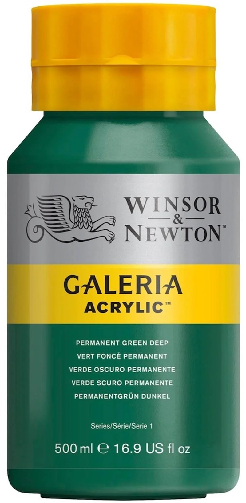 W&N AKRİLİK BOYA GALERIA 500 ML PERMANENT GREEN DEEP 482 WN-2150482