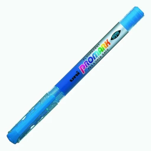 UNİ FOSFORLU KALEM PROMARK USP-105 AÇIK MAVİ