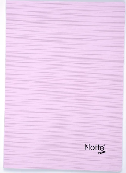 NOTTE DEFTER A4 PASTEL PP 100 YP ÇİZGİLİ 10-338