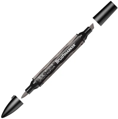 W&N PROMARKER BRUSH KALEM WARM GREY 3 132 WN-0204132