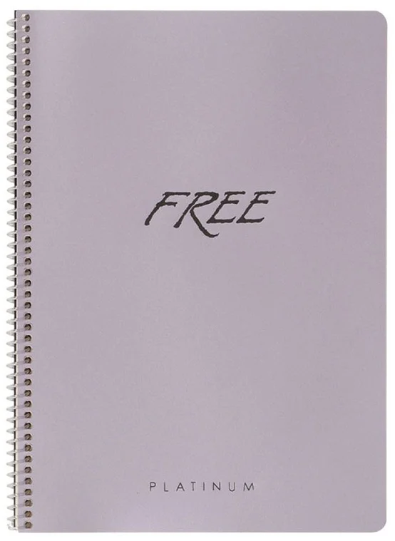 KESKİN DEFTER FREE PLATİNUM A4 PP KAPAK SPİRALLİ 100 YP. ÇİZGİLİ 320341