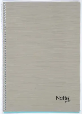 NOTTE DEFTER A4 PASTEL SPR. PP 80YP. ÇİZGİLİ 60-337