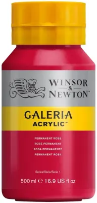 W&N AKRİLİK BOYA GALERIA 500 ML PERMANENT ROSE 502 WN-2150502