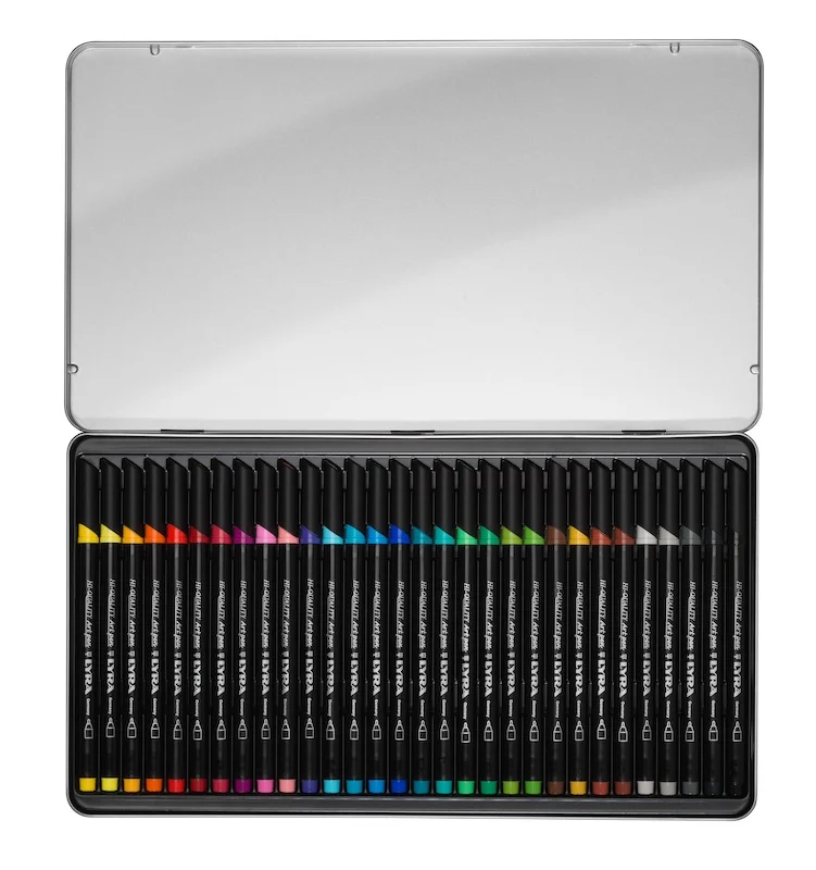 LYRA ÇİZİM KALEMİ HI QUALITY ART PEN 30 LU METAL KUTU L6751300