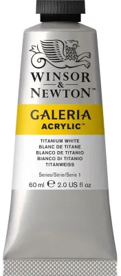 W&N AKRİLİK BOYA GALERIA 60 ML TITANIUM WHITE 644 WN-2120644