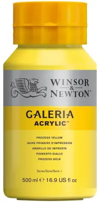 W&N AKRİLİK BOYA GALERIA 500 ML PROCESS YELLOW 537 WN-2150537