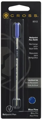CROSS TÜKENMEZ KALEM  REFİLİ FINE 6 LI PAKET MAVİ 8512D