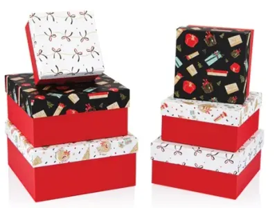 GIPTA KUTU SETİ 6 LI KARE FESTA BX27180