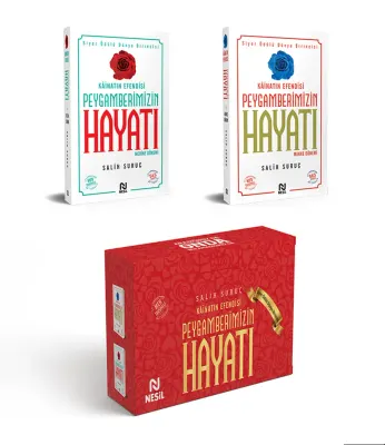 NESİL PEYGAMBERİMİZİN HAYATI SETİ (1 ve 2.Kitap) K.KAPAK /NESİL