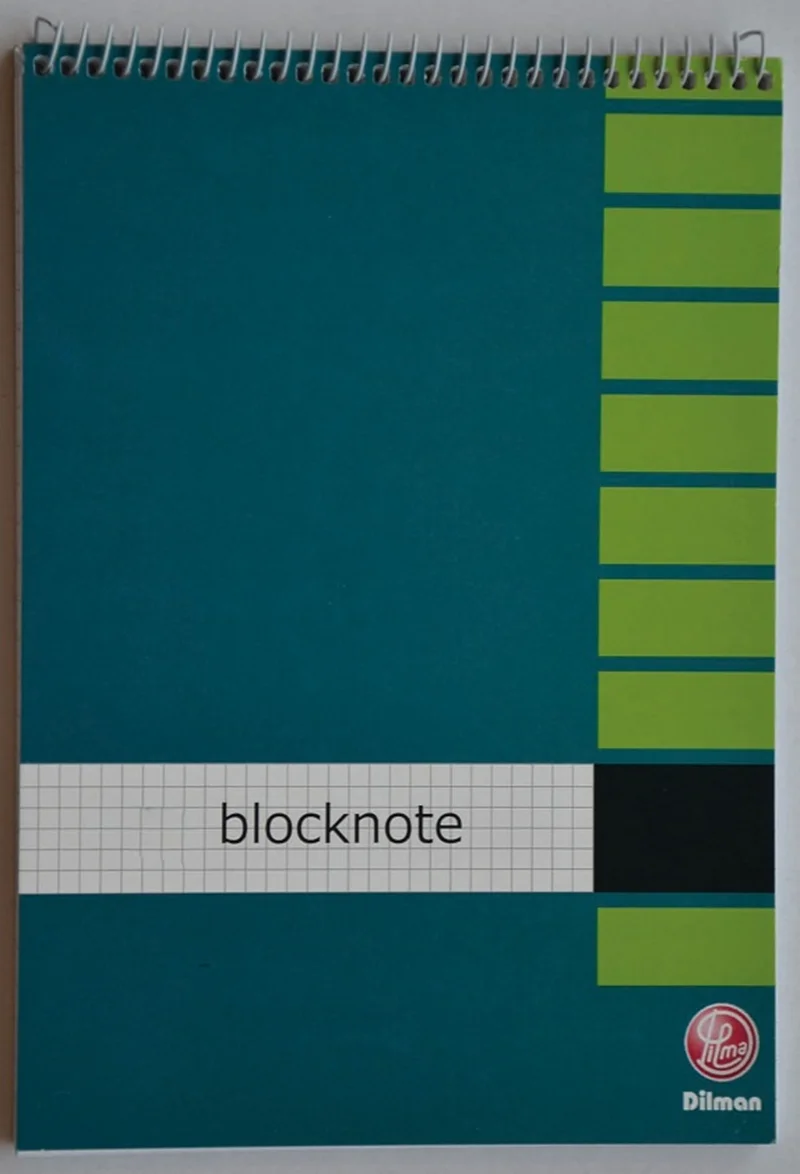 DİLMAN BLOKNOT SPİRALLİ KARTON KAPAK A5 80 YP ÇİZGİLİ 2216