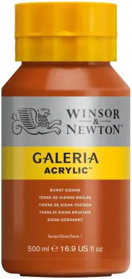 W&N AKRİLİK BOYA GALERIA 500 ML BURNT SIENNA 074 WN-2150074