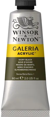 W&N AKRİLİK BOYA GALERIA 60 ML IVORY BLACK 331 WN-2120331