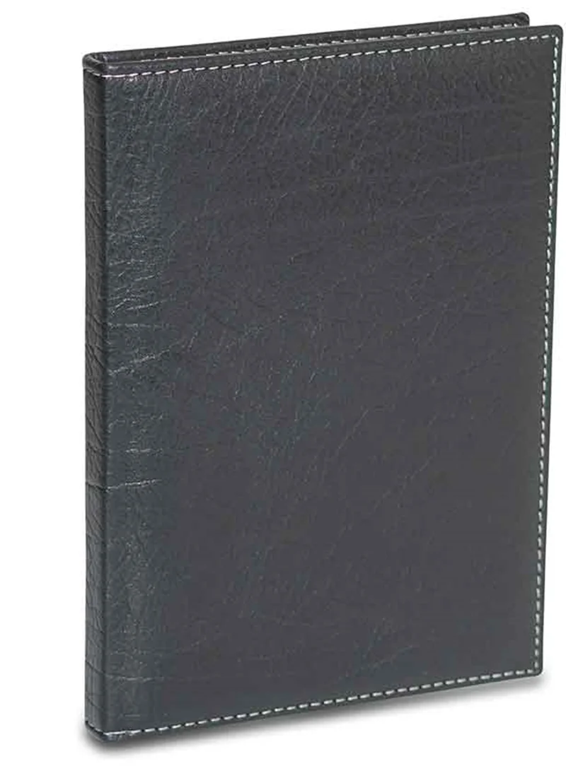 2K DEFTER 17x24 SUNİ DERİ MODELİST BARON SİYAH KARELİ 4930