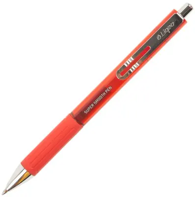 LIQEO JEL KALEM SÜPER SMOOTH 0.7 KIRMIZI G-7009-080