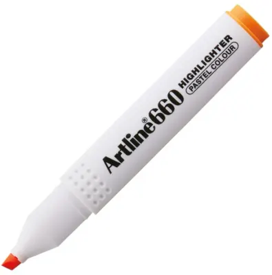 ARTLINE FOSFORLU KALEM 660 PASTEL TURUNCU A-EK-660 P.ORAN