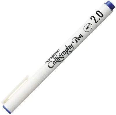 ARTLINE KALİGRAFİ KALEMİ CALLIGRAPHY PEN 242N 2.0 MAVİ A-EK-242N BLUE
