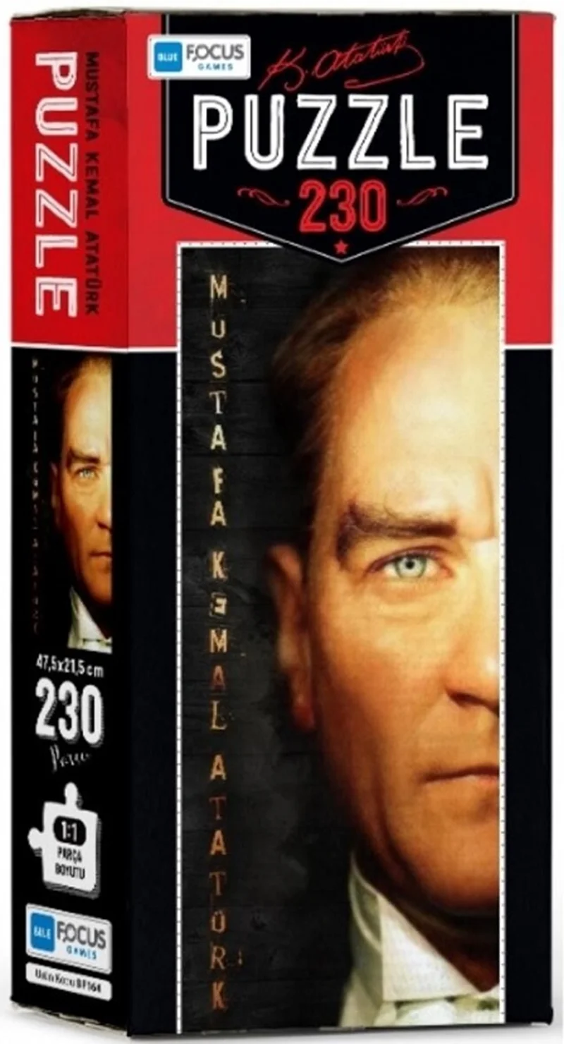 BLUE FOCUS PUZZLE 230 PARÇA MUSTAFA KEMAL ATATÜRK BF164