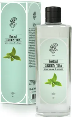 REBUL KOLONYA 250 ML CAM ŞİŞE GREEN TEA EDC  TM02446