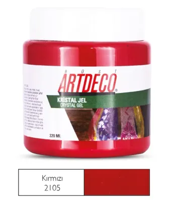 ARTDECO KRİSTAL JEL 220 ML KIRMIZI Y-054N 2105