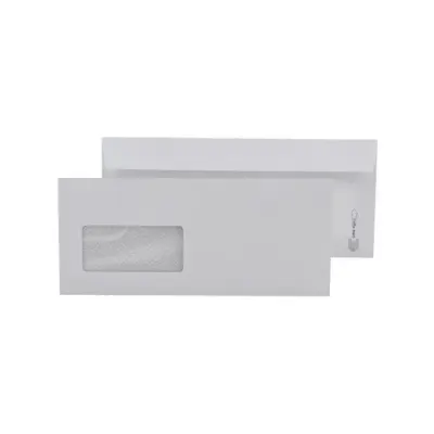 OYAL ZARF BUKLET 11x22 110 GR BEYAZ PENCERELİ 30004106