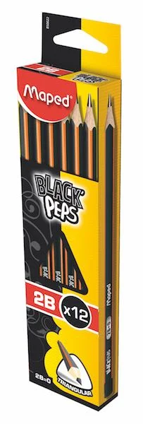 MAPED KURŞUN KALEM BLACK PEP`S 2B 850022
