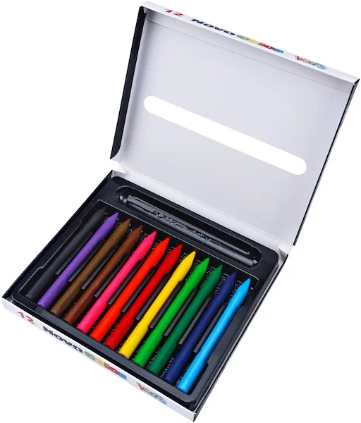 NOVA COLOR MUM BOYA 12 Lİ ÜÇGEN NC-2119