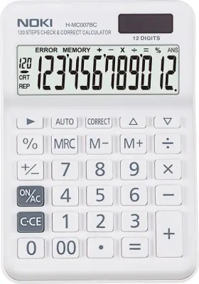 NOKİ HESAP MAKİNESİ 12 HANE H-MC007BC BEYAZ