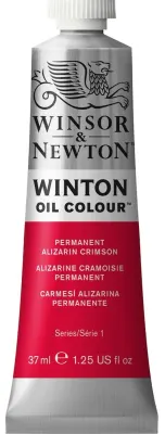 W&amp;N YAĞLI BOYA WINTON 37 ML PERMANENT ALIZARIN CRIMSON 468 (1) WN-1414468