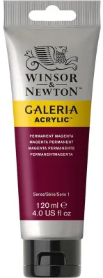 W&amp;N AKRİLİK BOYA GALERIA 120 ML PERMANENT MAGENTA 488 WN-2131488