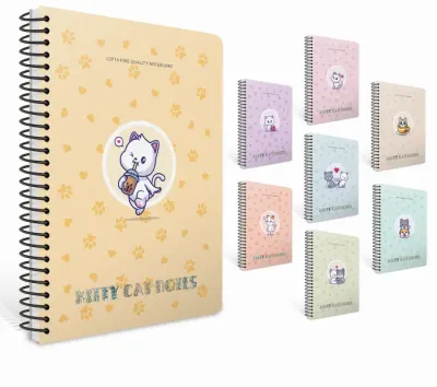GIPTA KITTY CAT SP.PP KAPAK DEFTER A4 100 KARELİ 3-7283000-2011