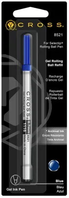 CROSS TÜKENMEZ KALEM  REFİLİ FINE MAVİ 8512D