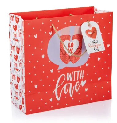 GIPTA KARTON ÇANTA B5 VALENTINES DAY CARITAS BG971