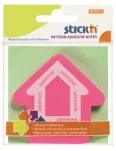 GIPTA YAPIŞKANLI NOT KAĞIDI 70x70 PEMBE OK ŞEKİL 50 YP. 2154200