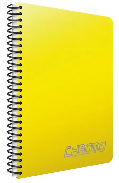 GIPTA DEFTER CHROMO A4 SPİRALLİ PP KAPAK 120 YP. ÇİZGİLİ 1340 1961