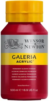 W&N AKRİLİK BOYA GALERIA 500 ML PERMAMENT ALIZARIN CRIMSON 466 WN-2150466