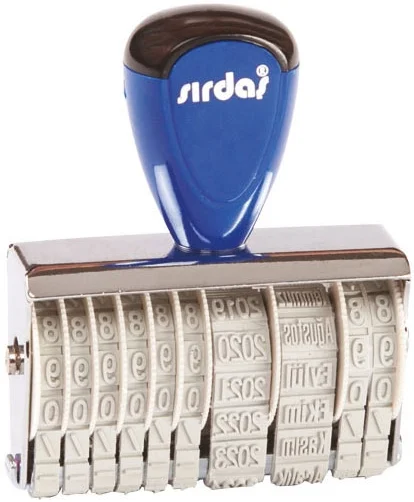 SIRDAŞ TARİH KAŞESİ + NUMARATÖR 6 HANE 806