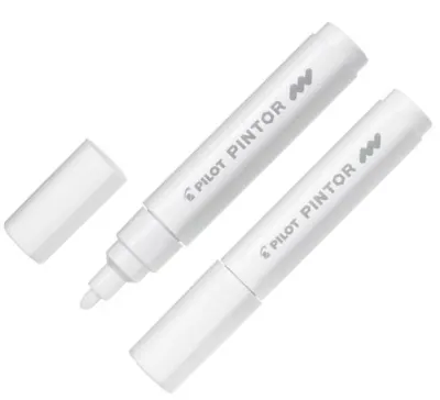 PILOT DEKORASYON KALEMİ PINTOR M BEYAZ SW-PT-M-W