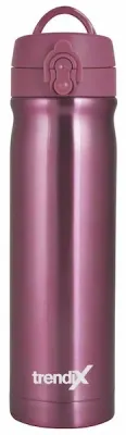 TRENDIX MATARA ÇELİK İÇLİ 500 ML TOZ PEMBE U5000-TP