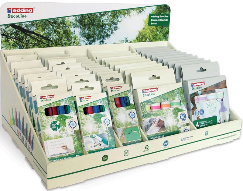 EDDING ECOLINE SERISI KARIŞIK 200'LÜ DISPLAY EDECOLINED20099