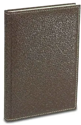 2K DEFTER 20x28 SUNİ DERİ MODELİST HİLTON KAHVE ÇİZGİLİ 5001