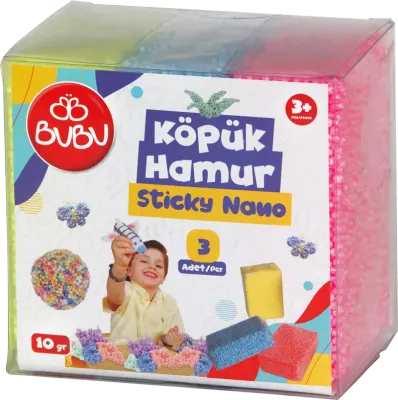 BU-BU KÖPÜK HAMUR 10 GR 3 LÜ  BUBU-HAS003