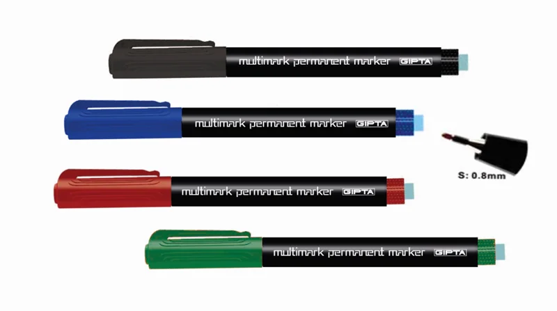 GIPTA MARKÖR ASETAT KALEMİ S YEŞİL 4-F154300-5001