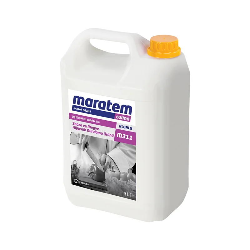 MARATEM M311 SEBZE VE MEYVE HİJYENİK DURULAMA ÜRÜNÜ 5L 9225257