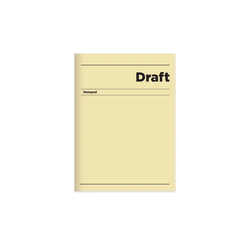KESKİN DEFTER DRAFT SERT KAPAK CİLTLİ 14x20 HAFİF KAĞIT 120 YP. KARELİ 410532-99
