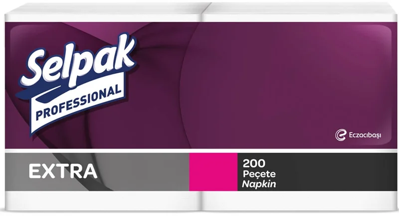 SELPAK PEÇETE EXTRA 30x30 CM 200 LÜ (KOLİ=200 LÜ x 15 PK) 7900072
