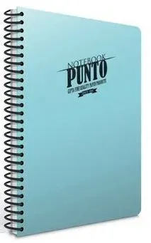 GIPTA DEFTER PUNTO A4 SPİRALLİ PP KAPAK 80 YP. ÇİZGİLİ 6534