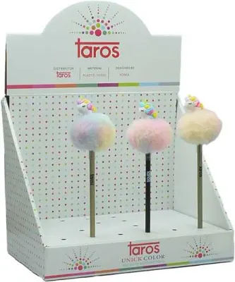 UNICK COLOR KURŞUN KALEM UNICORN TEPELİ PONPON 7491