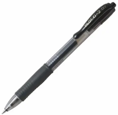 PILOT JEL KALEM G2 MEKANİZMALI 0.7 SİYAH BL-G2-7-B-FF
